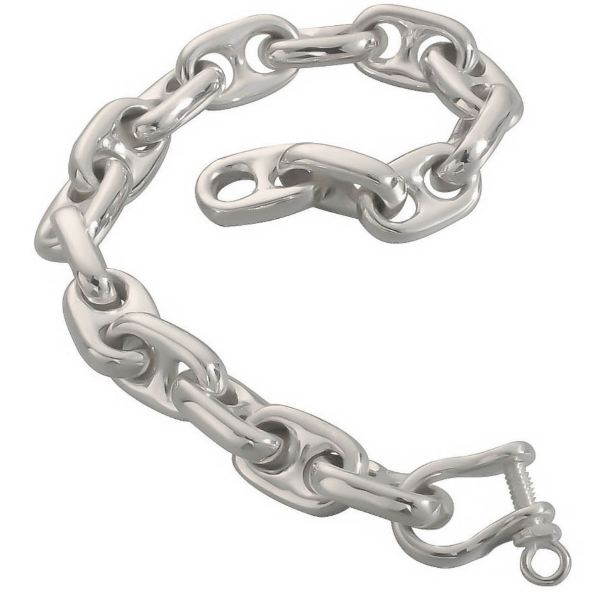 23fw正規品OVY Silver Anchor Chain Bracelet